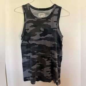 Current Elliott camo print tank tshirt, size 1 (fits like a 6)